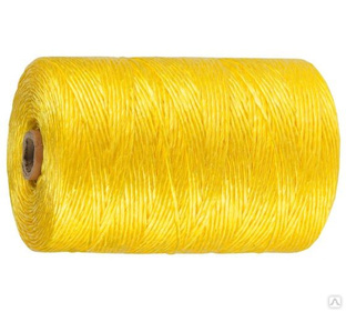 Шпагат ЗУБР многоцелевой полипропиленовый, желтый, d=1,8 мм, 60 м, 50 кгс, 1,2 ктекс 