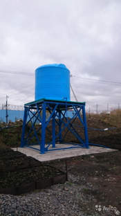 Бак пластиковый 25 м3 -25000 литров для воды, топлива, сыпучего сырья, пищевых жидкостей #1