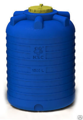 Накопительная пластиковая емкость для воды 1500 литров для хранения