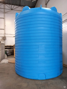 Бочка пластиковая 25000 литров (25 куб.м) для воды, топлива, сыпучего сырья, пищевых жидкостей #1