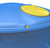 Бак 7500 литров пластиковый накопительный круглый с крышкой Пласт Инжиниринг #16
