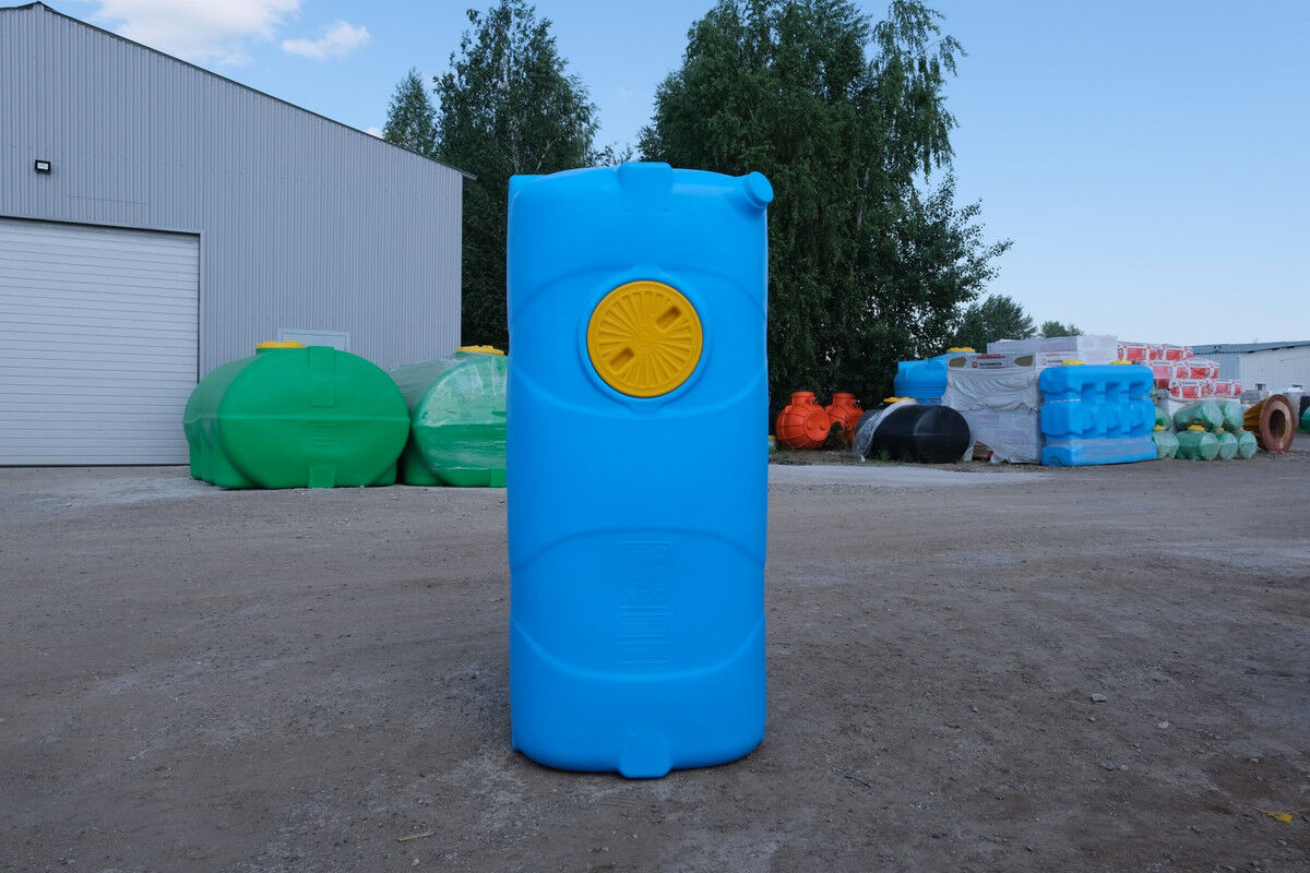 Бочка пластиковая прямоугольная 1000 литров для водоснабжения, водоочистки, водоотведения 2