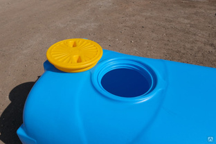 Бочка пластиковая прямоугольная 750 литров для водоснабжения, водоочистки #1