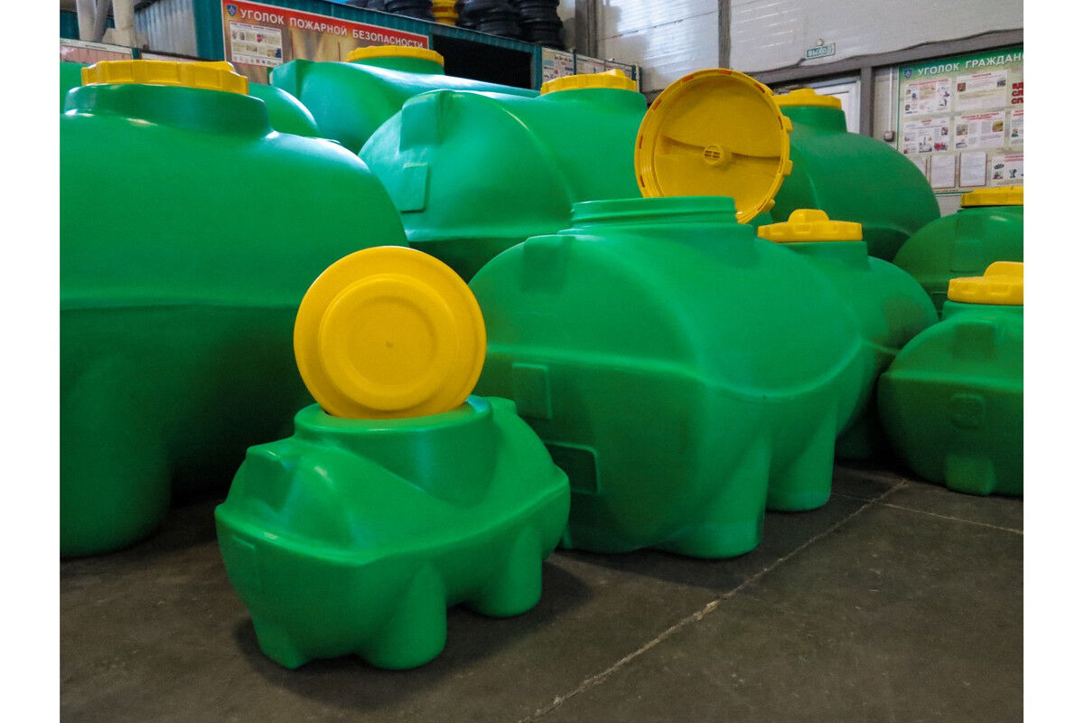 Изготовление бочки пластиковой 500 литров для транспортировки воды и топлива