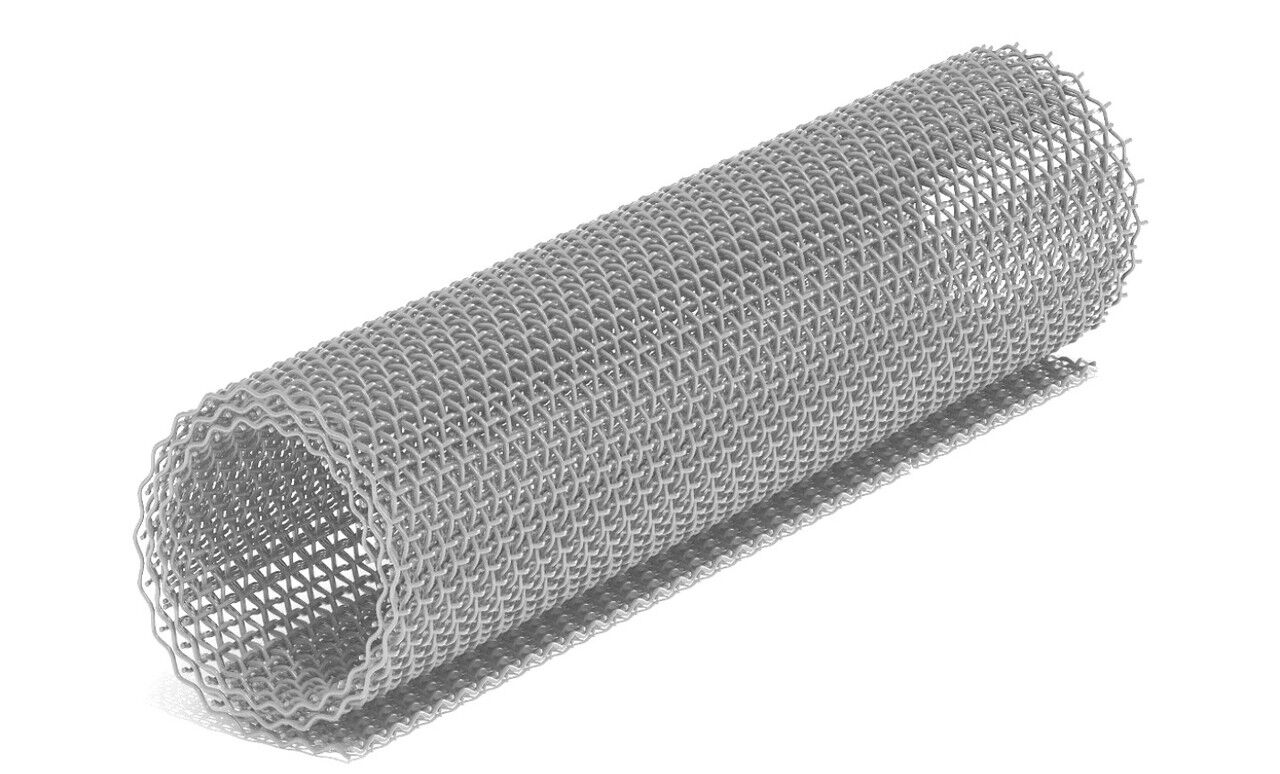 Сетка металлическая ячейка: 1.6х1.6 мм, нержавеющая сталь, ГОСТ 3826-82