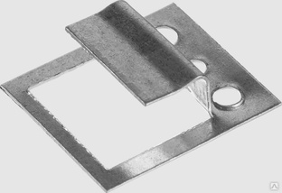 Кляймер для панели H= 5 мм, оцинкованный 