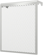 Экран для радиатора Размер: 610х150 мм, металлический, 3 секции, Цвет: белый