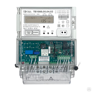 Счетчик электроэнергии трехфазный внутренней установки ТЕ1000.01 #1