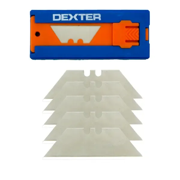 Лезвие трапециевидное Dexter 316-00465 19 мм, 5 шт. DEXTER None