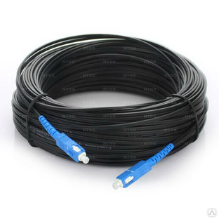 Сборка кабельная 2pc, SC/UPC-SC/UPC 9/125мкм G.657A1, длина 20м, вывод 0.4м, буфер 3мм (NTSS-FTTH2-1-BL) в бухте #1