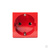 NTSS Розетка электрическая 2К+З, с защитными шторками(красный) #1