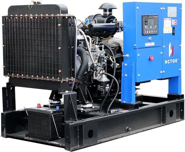 Дизельный генератор Исток АД20С-Т400-РМ15 мощностью 20 кВт Yangdong (кожух, АВР)