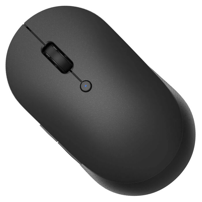Мышь беспроводная Xiaomi Mi Dual Mode Wireless Mouse Silent Edition, радиоканал Black