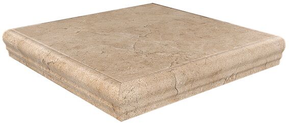 Керамическая плитка Керамин Керама Марацци Фаральони SG115600R-GR-AN Ступень угловая песочный 34х34