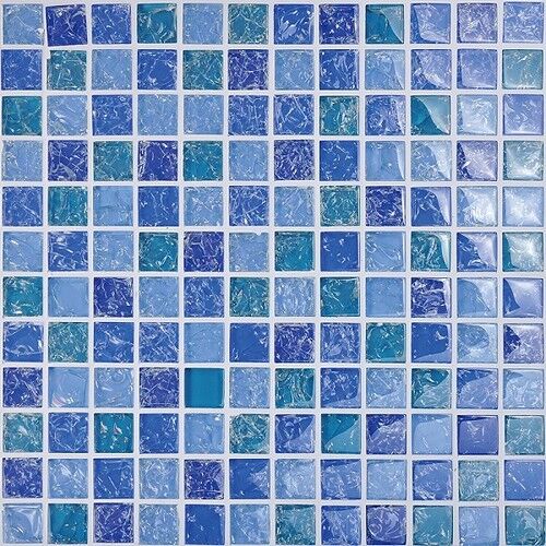 Керамическая плитка Керамин Decor-mosaic Стиль MDS-21 Мозаика (стекло) 2,3х2,3 30х30