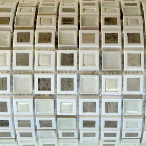 Керамическая плитка Керамин Tonomosaic CSR095 Мозаика 30х30 (1,5х1,5+2,3х2,3)