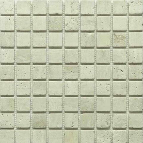 Керамическая плитка Керамин Orro Mosaic Orro Stone Travertine Classic Tum. Мозаика 3х3 30,5х30,5