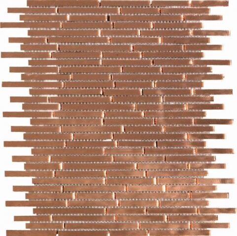 Керамическая плитка Керамин Dune Mosaico Copper Mirror 186917 Мозаика 26,5х28,5