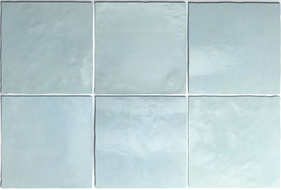 Керамическая плитка Керамин Equipe Artisan 24458 Aqua Настенная плитка 13,2x13,2