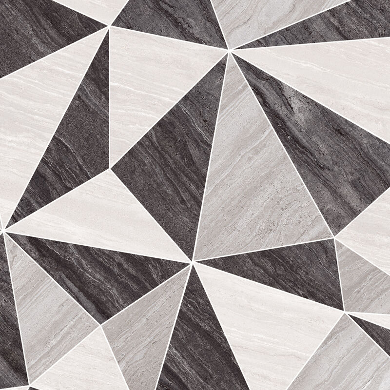Керамическая плитка Керамин Ceracasa Solei R Deco Pulido Grey Керамогранит 49,1x49,1