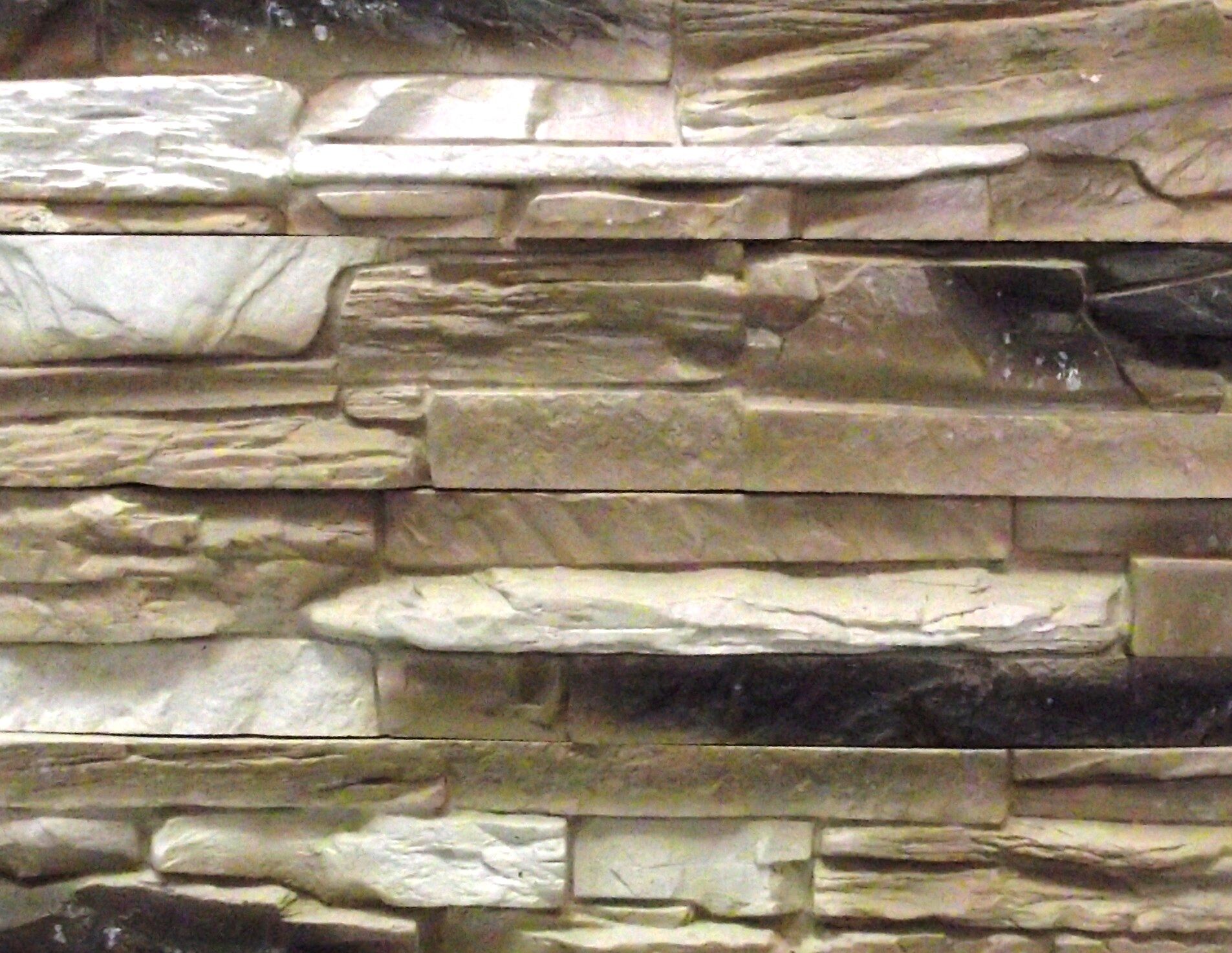 Керамическая плитка Керамин Еврокамен Искусственный камень Утёс 1006а 10х50