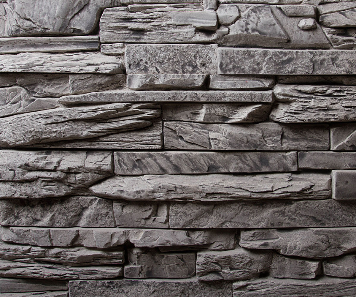 Керамическая плитка Керамин Еврокамен Искусственный камень Утёс 1017 10х50