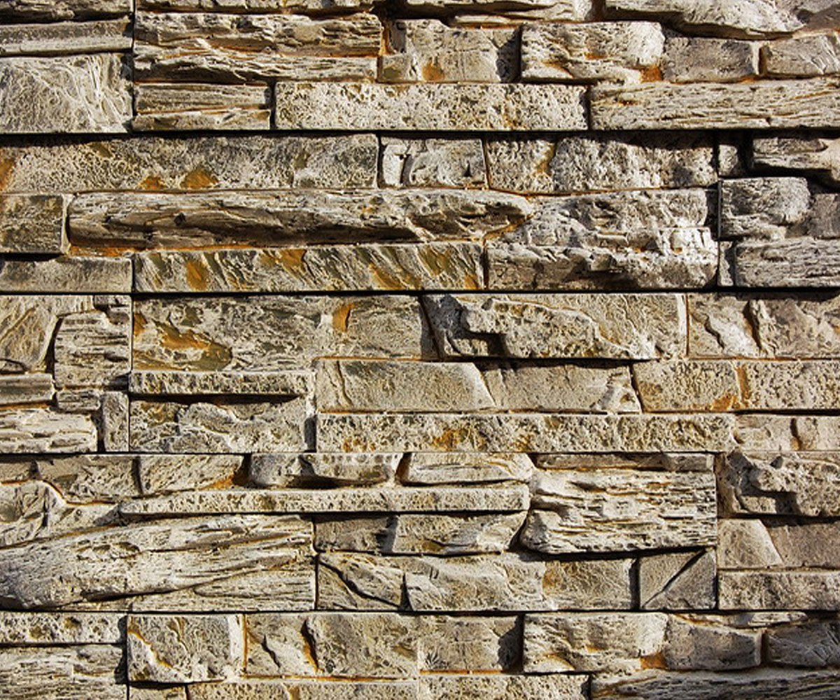 Керамическая плитка Керамин Еврокамен Искусственный камень Утёс 1019 10х50