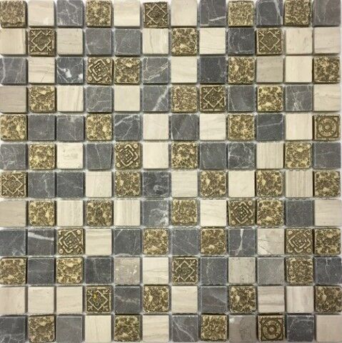 Керамическая плитка Керамин NS-mosaic Stone series К-736 Мозаика 29,8х29,8 (2,3х2,3)