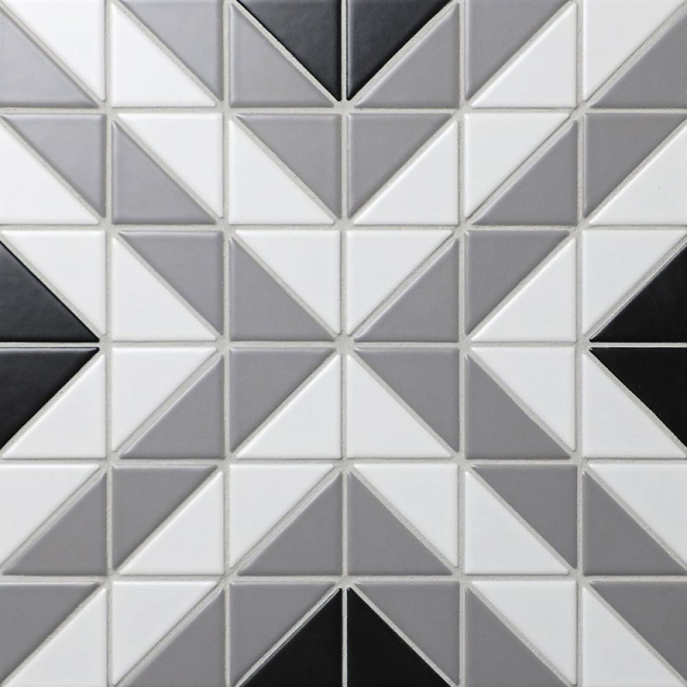 Керамическая плитка Керамин Starmosaic Albion Cube Grey (TR2-CL-SQ2) Мозаика 27,5х27,5