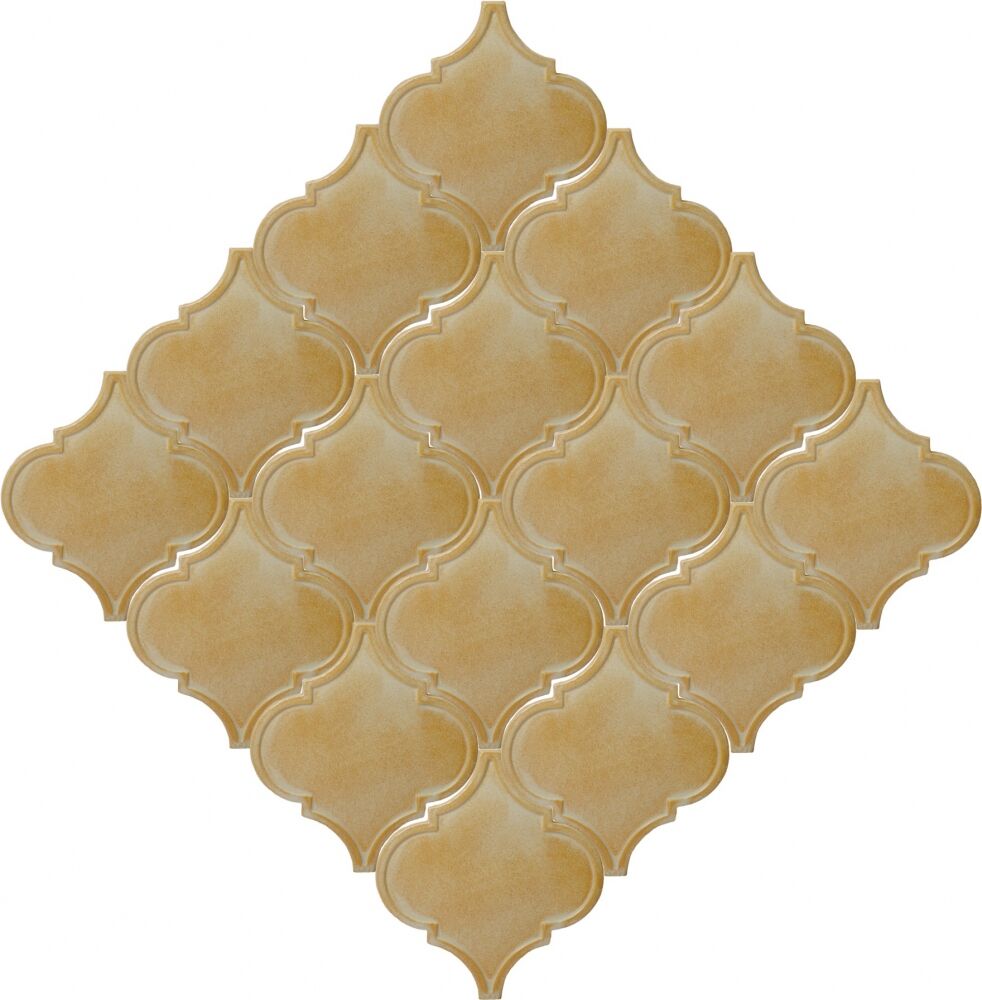 Керамическая плитка Керамин ПентаКерамика Арабеска малая 9 Настенная плитка ручной работы 8,2x9,3