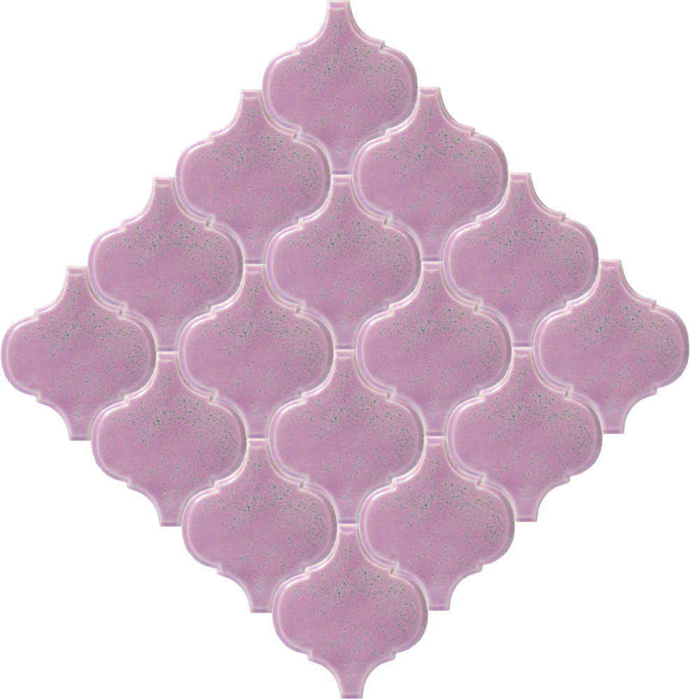 Керамическая плитка Керамин ПентаКерамика Арабеска большая 7 Настенная плитка ручной работы 14,3х16,3