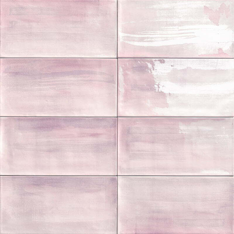 Керамическая плитка Керамин Mainzu Aquarel Pink Настенная плитка 15x30