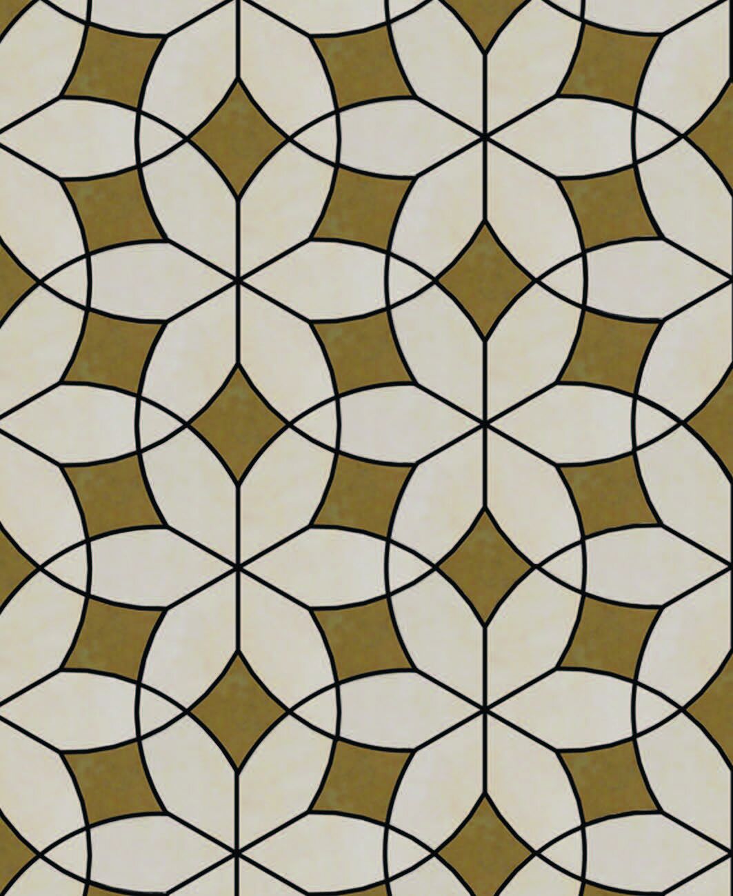 Керамическая плитка Керамин Jet Mosaic Flower FR02 Мозаика 40х40,1