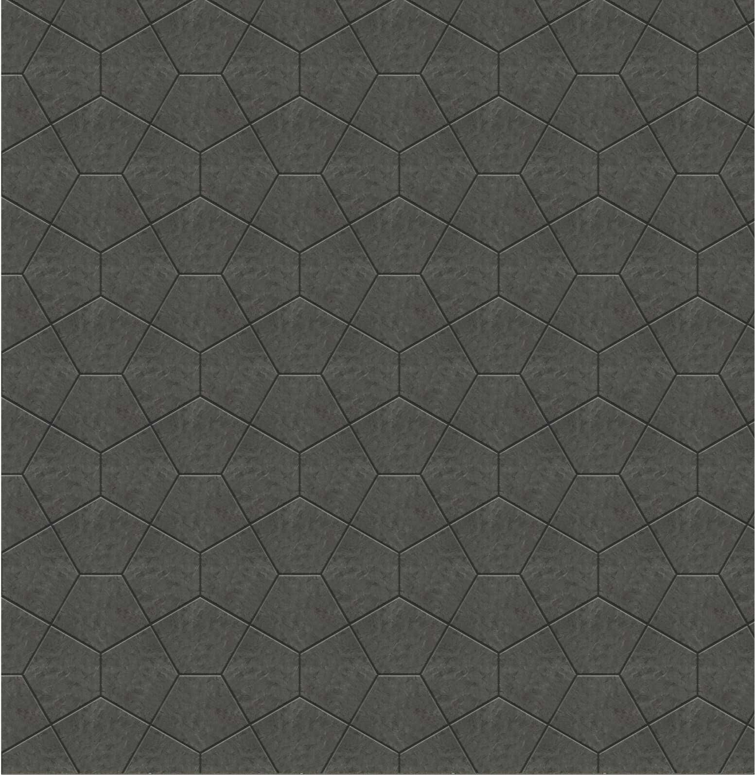 Керамическая плитка Керамин Jet Mosaic Pentagon Floor PEN-WM Мозаика 67,4x53,2