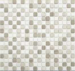 Керамическая плитка Керамин Caramelle Pietrine Pietra Mix 3 Матовая Мозаика 4мм 30,5х30,5 (1,5х1,5)
