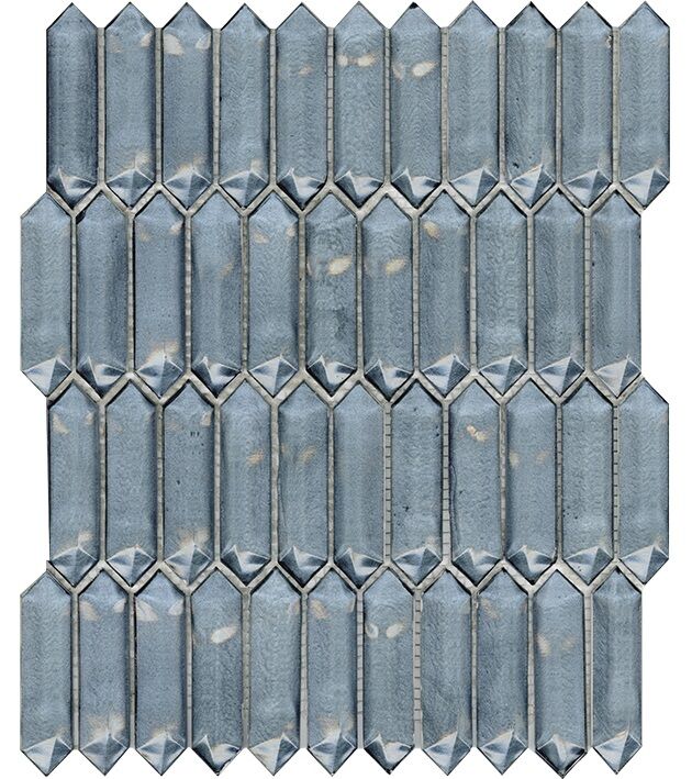 Керамическая плитка Керамин L Antic Colonial Crystal Blue Мозаика 29,5x34,5