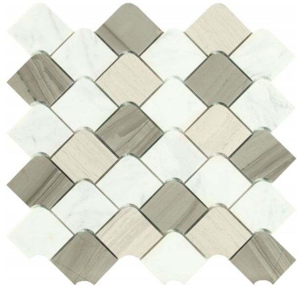 Керамическая плитка Керамин Dune Glass Mosaics Kontrast Мозаика 27х28