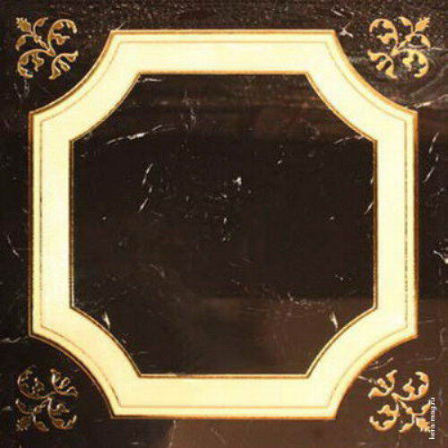 Керамическая плитка Керамин Villa Ceramica Ornamento marrone Pol. CB6060-608 Коричневая Глянцевая Напольная плитка 60х60