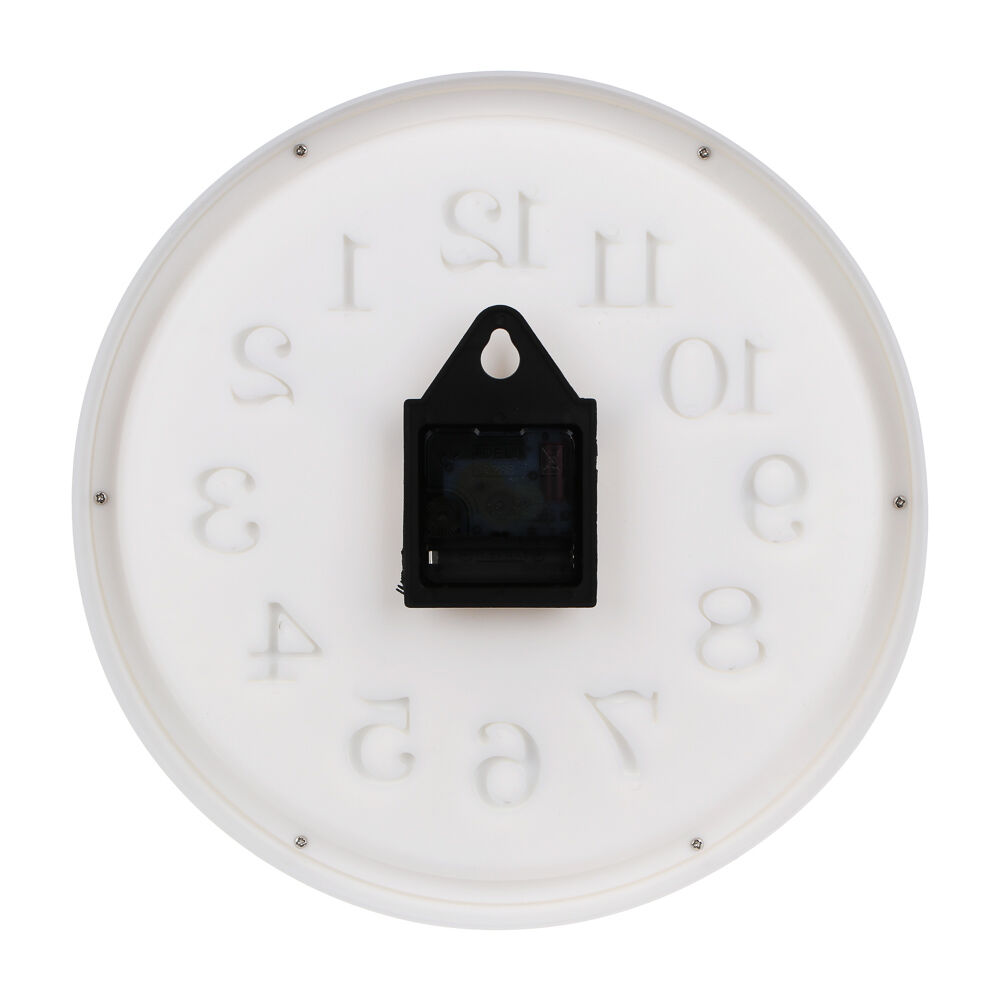 Часы настенные круглые, пластик, d30 см, 1xAA, арт.06-39 4