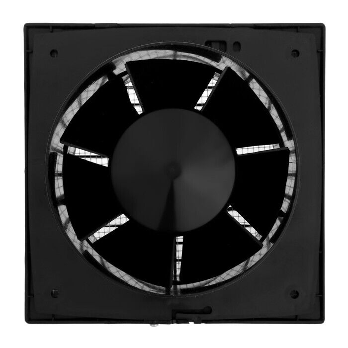 Вентилятор вытяжной "КосмоВент" В125, d=125 мм, 12 Вт, 40 дБ, 188 м³/ч, черный 3