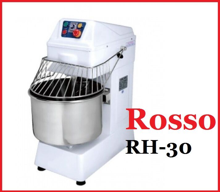 Тестомес спиральный Rosso RH-30 (загрузка до 12 кг) 220v