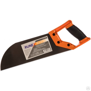 Ножовка по фанере и ДСП "RUNEX Hard" 320мм,ударный зуб,13з/д (320 мм) 