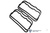 Комплект прокладок крышки клапанов ГБЦ (общ) резина.240-1003001-04 Ямз #1