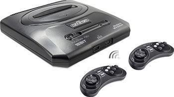 Стационарная игровая приставка Retro Genesis SEGA Modern Wireless 300 игр 2 беспроводных джойстика 2.4ГГц (модель: ZD-02