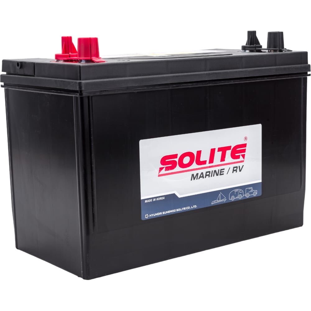 Аккумуляторная батарея для лодок Solite, 330x174x238, емкость 105 а/ч, ОП DC31
