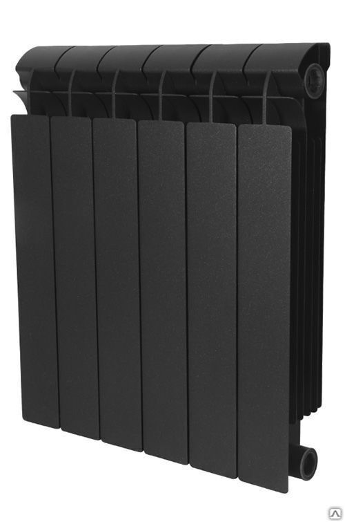 Радиатор биметаллический настенный Global STYLE PLUS 500 (черный)