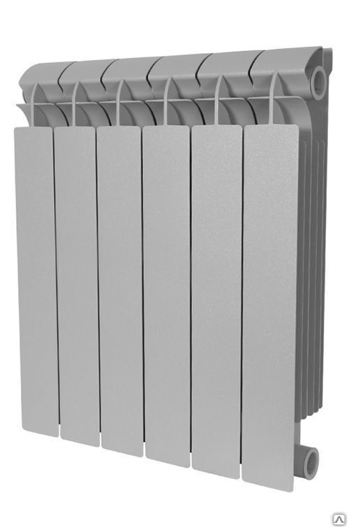 Радиатор биметаллический настенный Global STYLE PLUS 500 (серый)