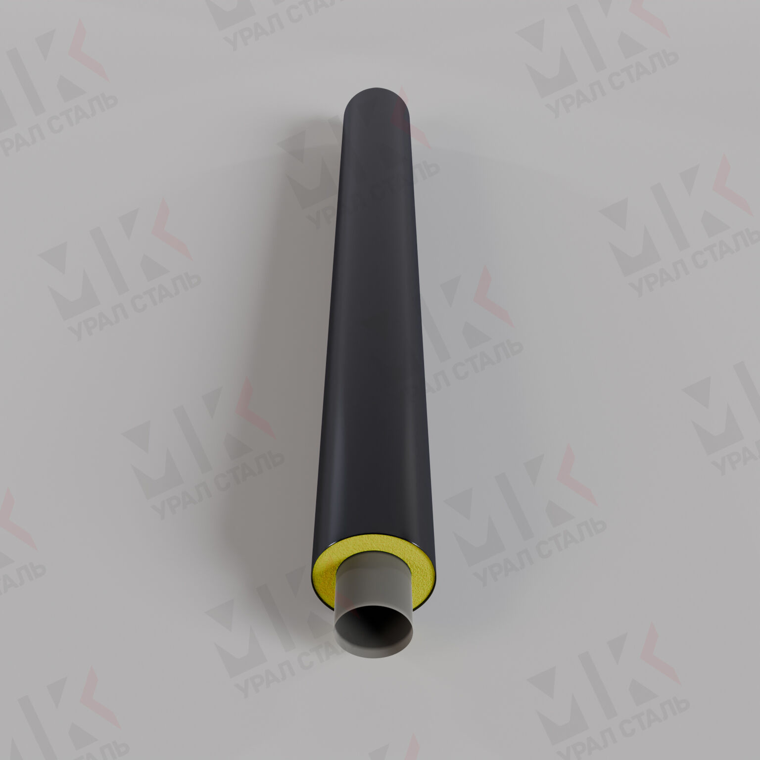 Труба стальная в ППУ ПЭ изоляции 159 мм ГОСТ 30732-2020
