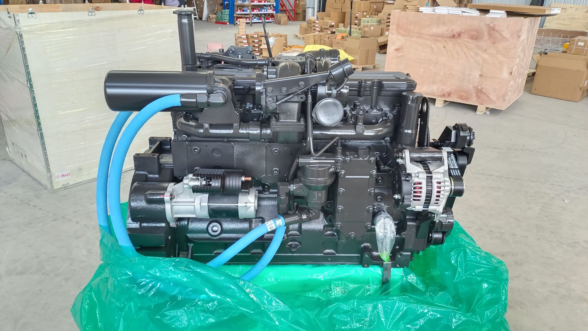 Двигатель в сборе Komatsu PC300-8, SAA6D114E-3