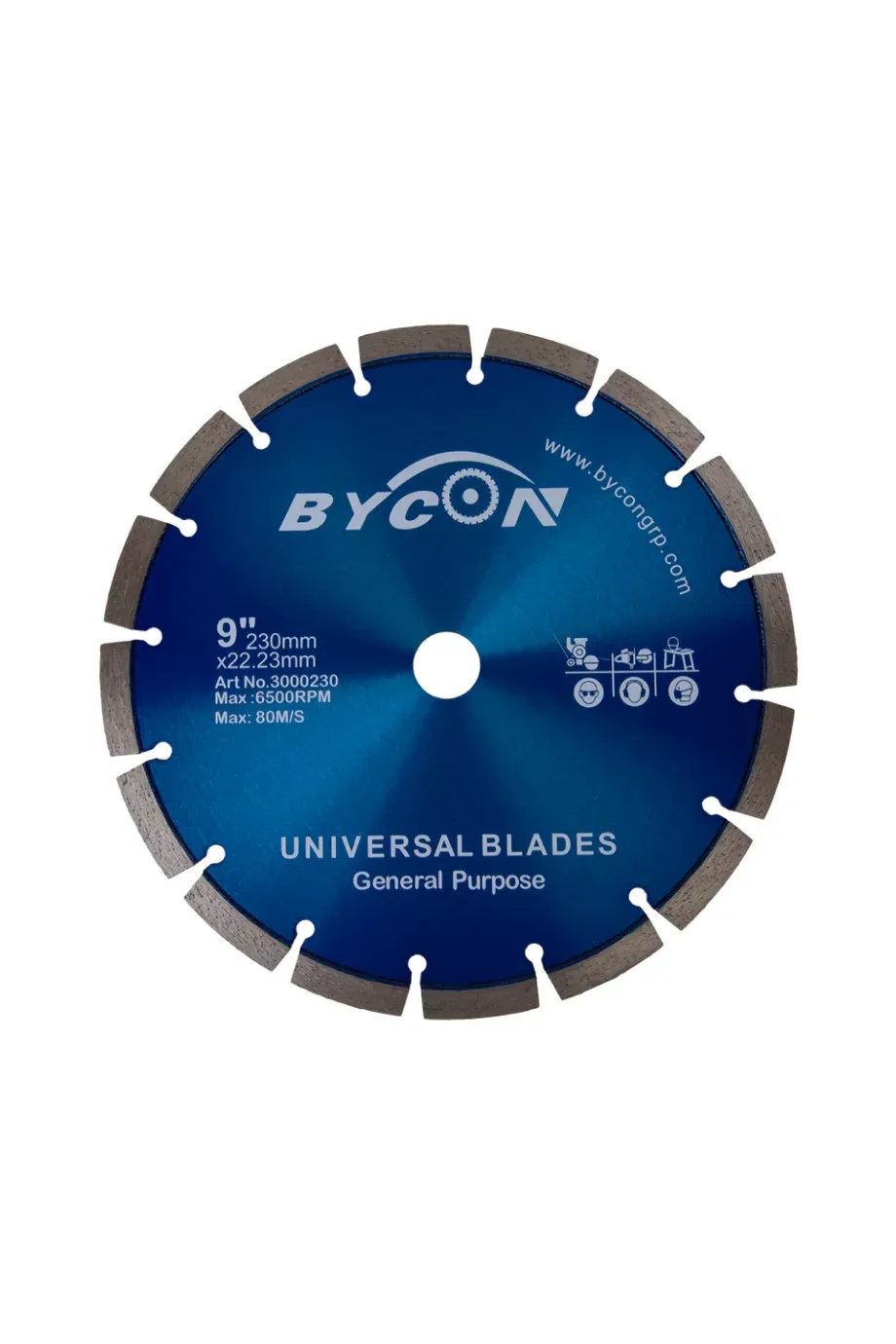 Алмазный диск D230 мм BYCON LASER UNI
